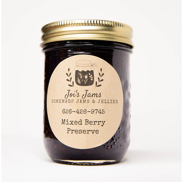 Wild Berry Preserves (formally known as Mixed Berry Preserves)